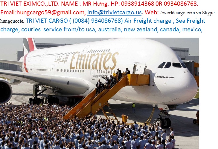 Shipping cargo by air,sea,rail and courier from Viet Nam with quality services
